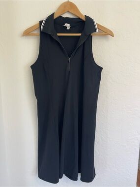 90 Degree by Reflex Lux Monet Tennis Dress Black L
